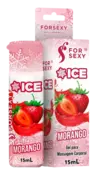 Gel Ice Comestível Saboroso 15ml For Sexy - loja online