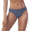 Calcinha Tanga Básica sem Costura Azul - Cod.ZR0201-001-C724