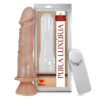 Penis com Ventosa e Vibrador Externo 18x4,4cm - Cod.PV023