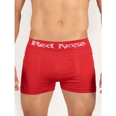 Cueca Boxer Red Nose em Microfibra