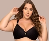 Sutiã Cortina Plus Size Rendado Preto