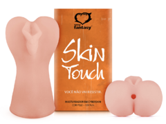 Skin Touch Masturbador Bundinha - 12X7cm - 505