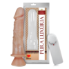 Penis com Ventosa e Vibrador Externo 18X4,4cm - Cod.PV022