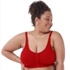 Sutiã Plus Size Comfort Anatômico com Bojo Removível Vermelho - Cos.ZR0303-013-C819