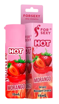 Gel Hot Comestível Saboroso 15ml For Sexy - comprar online