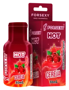 Gel Hot Comestível Saboroso 30ml For Sexy - loja online