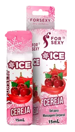 Gel Ice Comestível Saboroso 15ml For Sexy - comprar online