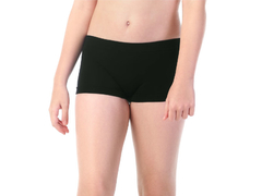 Calcinha Boxer Teen sem Costura Preto