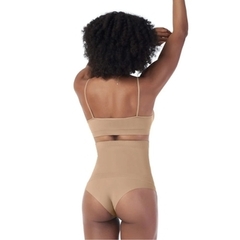 Calcinha Tanga Modeladora Alta Invisible Bege - Cod.ZR0801-006-C122 - comprar online