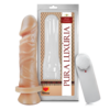 Penis com Ventosa e Vibrador Externo 15,3X4cm - Cod.PV017