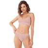 Conjunto Top e Calcinha sem Costura Rosa Blash - Cod.ZR1203-002-1751-V03