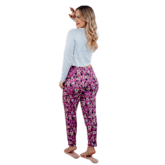 Pijama Karine - MINEY - Calça e Blusa Manga Longa - Cod.003Q - comprar online