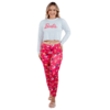 Pijama Karine - BARBIE - Calça e Blusa Manga Longa - Cod.003X