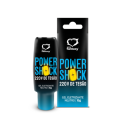 Power Shock 220v de Tesão Gel Eletrizante 15g