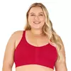 Sutiã Plus Size Comfort Anatômico com Bojo Removível Vermelho - Cos.ZR0303-013-C819