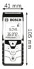Medidor Laser De Distancias Bosch Glm 40 Professional - tienda online