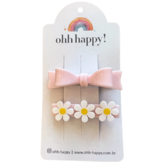 Hair Clip Duplo Margaridas na internet