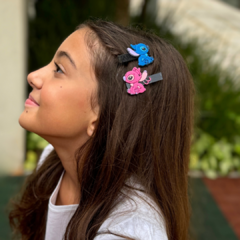 Hair Clip Duplo Stitch e Angel na internet