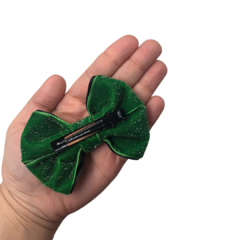 Hair Clip Shine Verde/Preto na internet