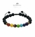 Pulsera Piedras Naturales 7 Chakras - Ajustable - Izzap Joyas