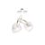 Aros Cubanos + Cristales Swarovski Corazon 10 Mm Plata 925 - comprar online