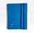 Caderno universitário azul com bloco de notas - comprar online