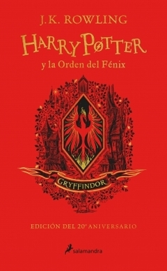 Harry Potter y la Orden del Fénix (Edición Gryffindor de 20º aniversario) J. K. ROWLING