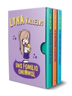 Pack: Una familia anormal (En busca del tesoro de Minuca - El misterio de la hechicera - Unas vacaciones muy extrañas) LYNA VALLEJOS