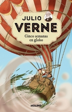 Julio Verne - Cinco semanas en globo (edición actualizada, ilustrada y adaptada) JULIO VERNE