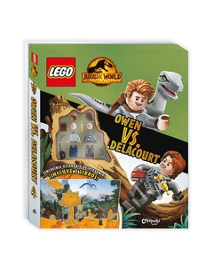 Lego Landscape: Jurassic World, Owen vs Delacourt