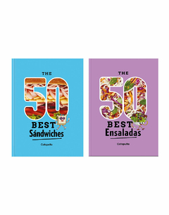 Kit THE BEST: The 50 Best Sándwiches y The 50 Best Ensaladas