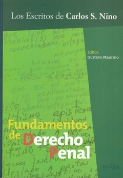 Fundamentos de Derecho Penal NINO, CARLOS SANTIAGO