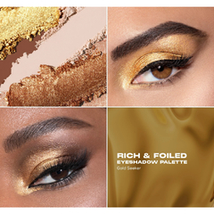 Paleta de Sombras Rich & Foiled Gold Seeker Artistry Morphe