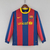 Retrô - Barcelona Home Manga Longa 10/11