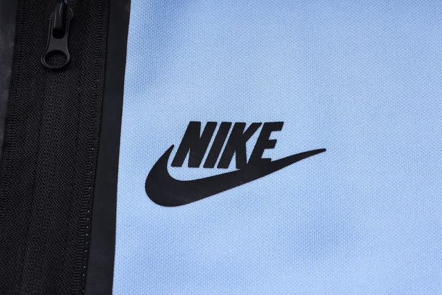 Nike season colourblock poly top tracksuit