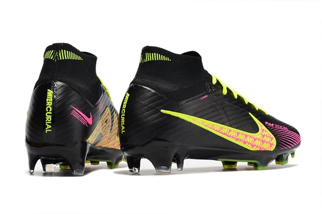 Chuteira Nike - Mercurial Superfly Preto Cano Alto (Campo)