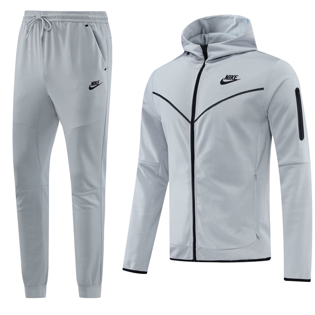 Conjunto Nike Sportswear Tech Fleece Cinza