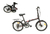 Bicicleta plegable Fire Bird R20 6v frenos a disco, cambio Shimano color negro con pie de apoyo - Avalon