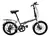 Imagen de Bicicleta plegable Fire Bird R20 6v frenos a disco, cambio Shimano color negro con pie de apoyo