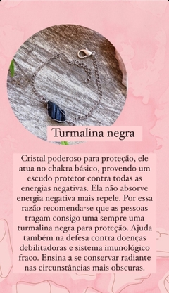 Colar Turmalina negra - loja online