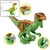 Bloco De Montar Dinossauro Raptor SY1400 Jurassic - comprar online