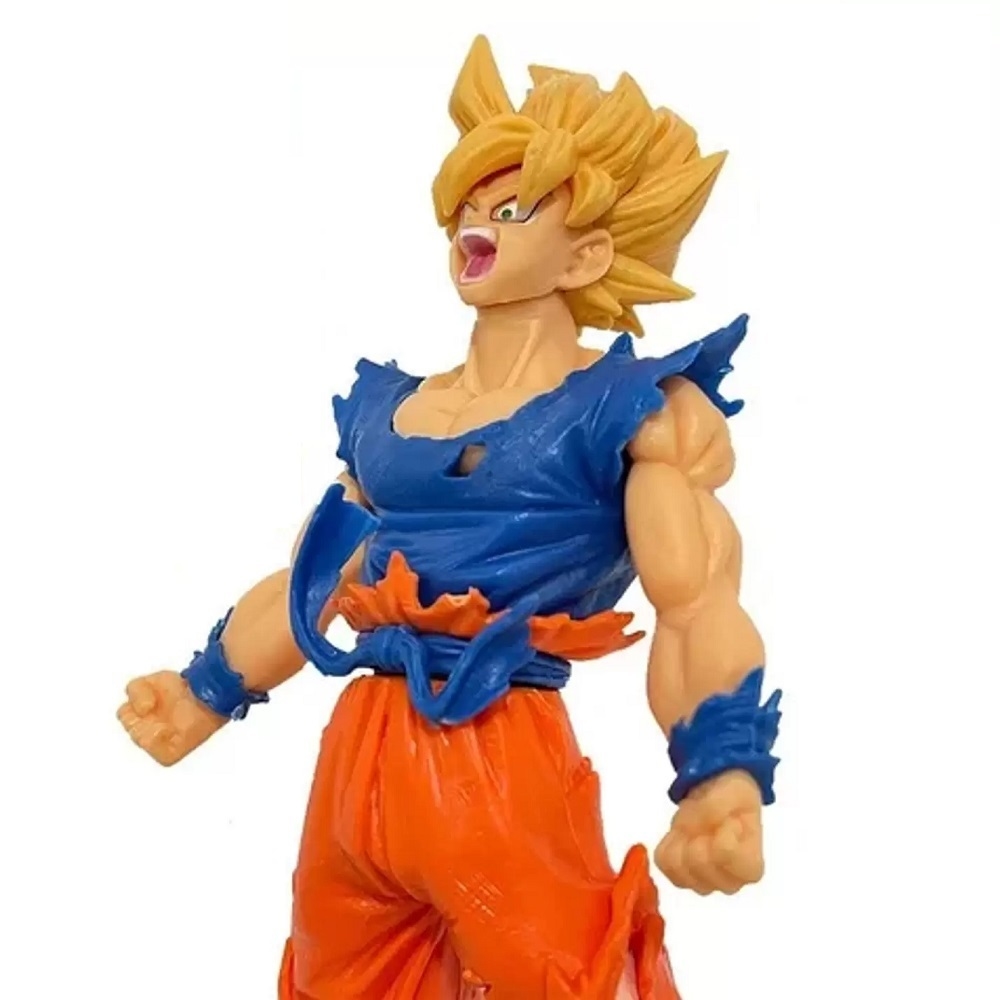 Boneco Dragon Ball Goku Super Sayajin Novo