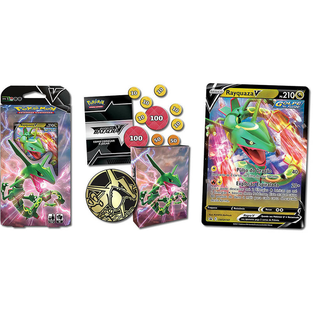 Carta Pokémon Rayquaza, Promoçoes e Ofertas