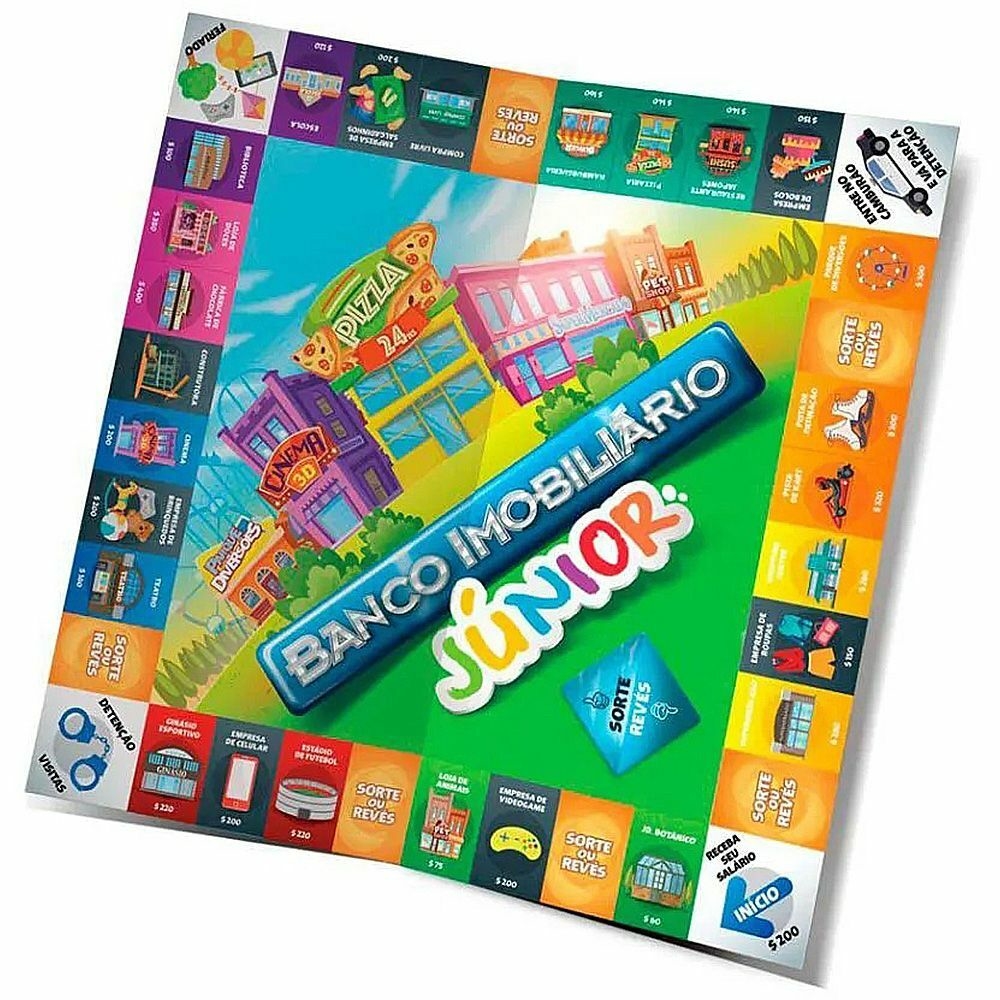 Jogo de Tabuleiro MONOPOLY Junior (Idade Mínima Recomendada: 4