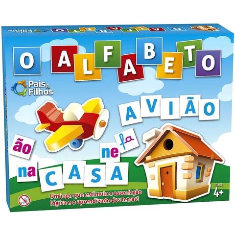 Jogo Educativo Quebra Cabeça ABC dos Bichos Alfabeto Animais 52 Peças  Madeira 2143 BCriança - Quebra-Cabeça - Magazine Luiza