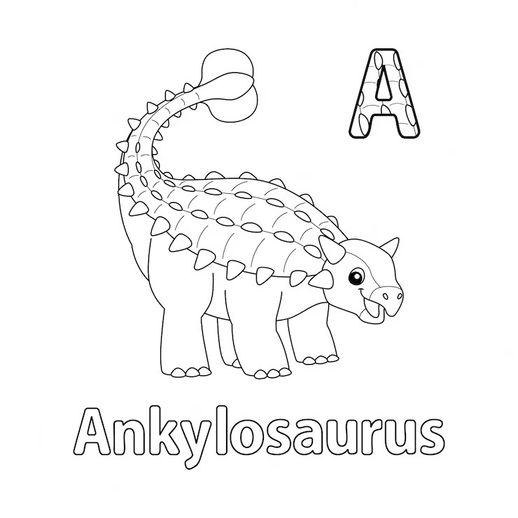 Desenhos de dinossauros para colorir para crianças