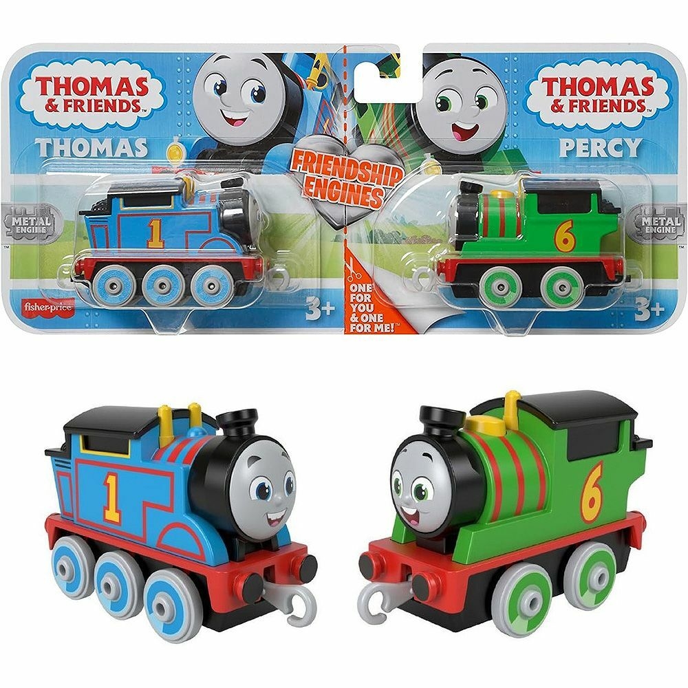 Trenzinho Thomas e Percy Fisher Price na Patrulha Presentes