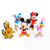 Boneco Turma do Mickey 5 miniaturas