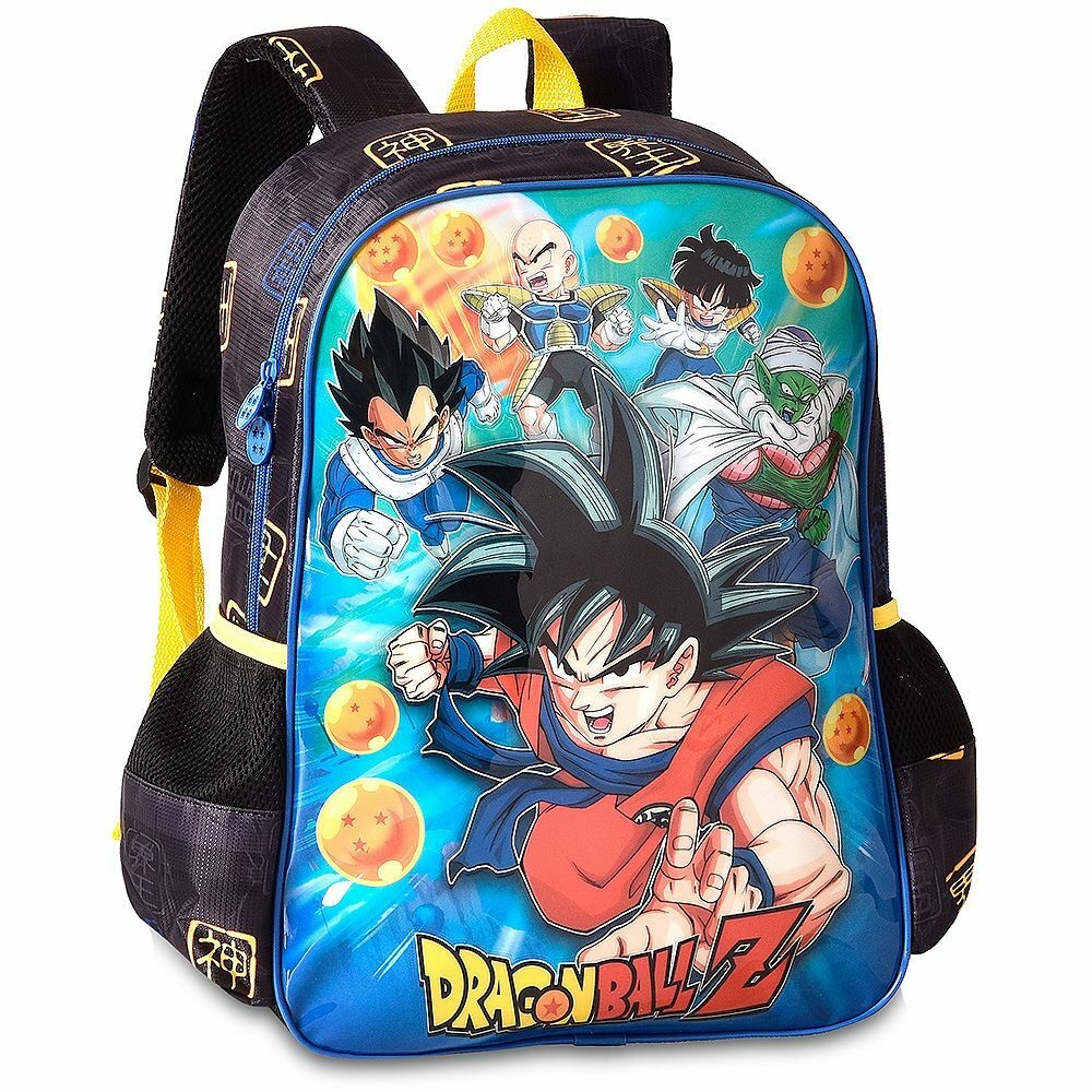 Mochila Dragon Ball do Goku 40 Cm na Patrulha Presentes