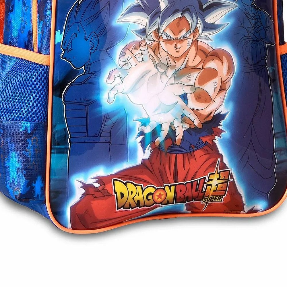 Mochila Dragon Ball Instinto Superior na Patrulha Presentes